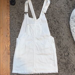 Forever 21 White Jean Dress